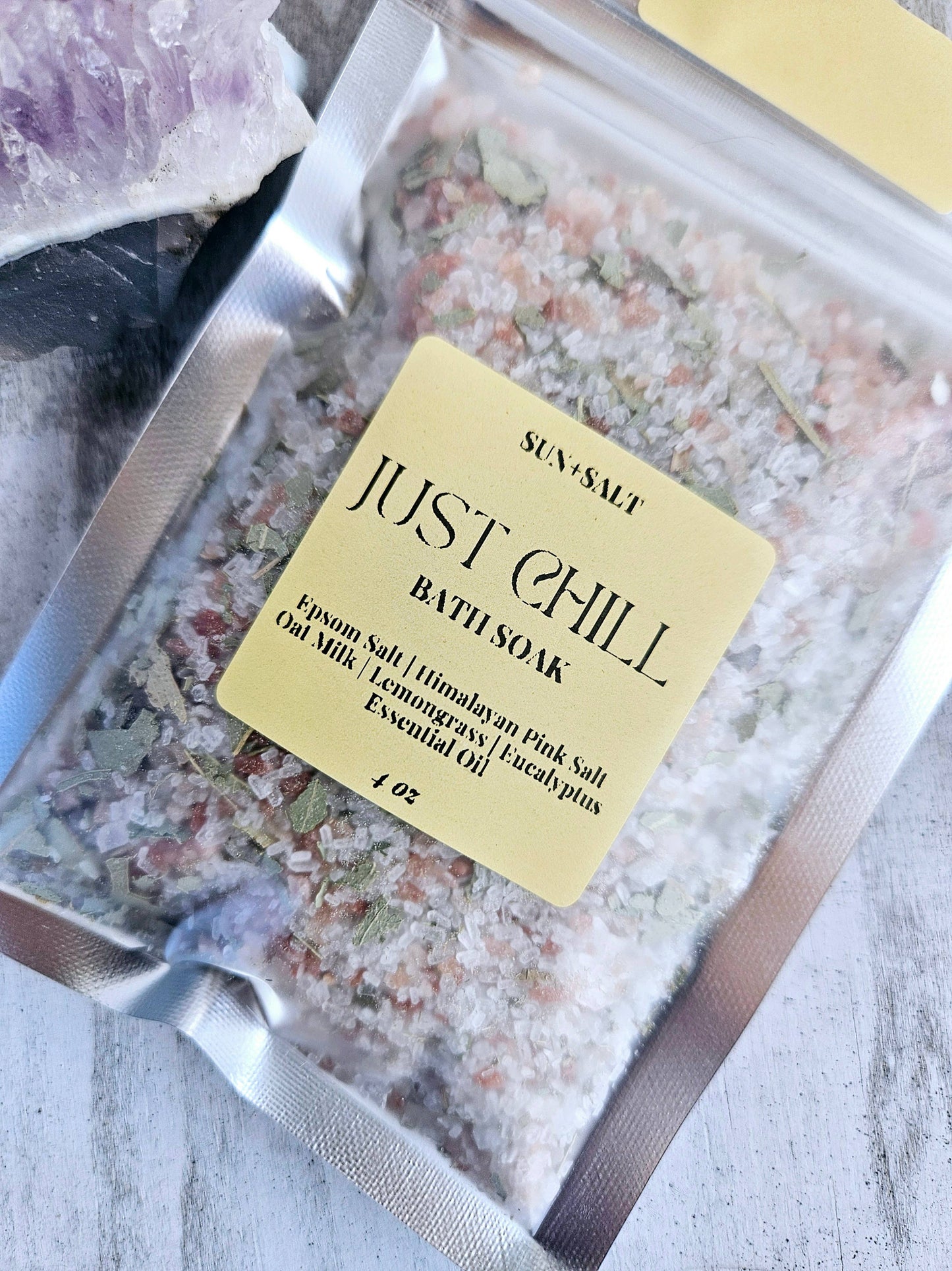 Just Chill Bath Soak - Bath Salts - Single Use