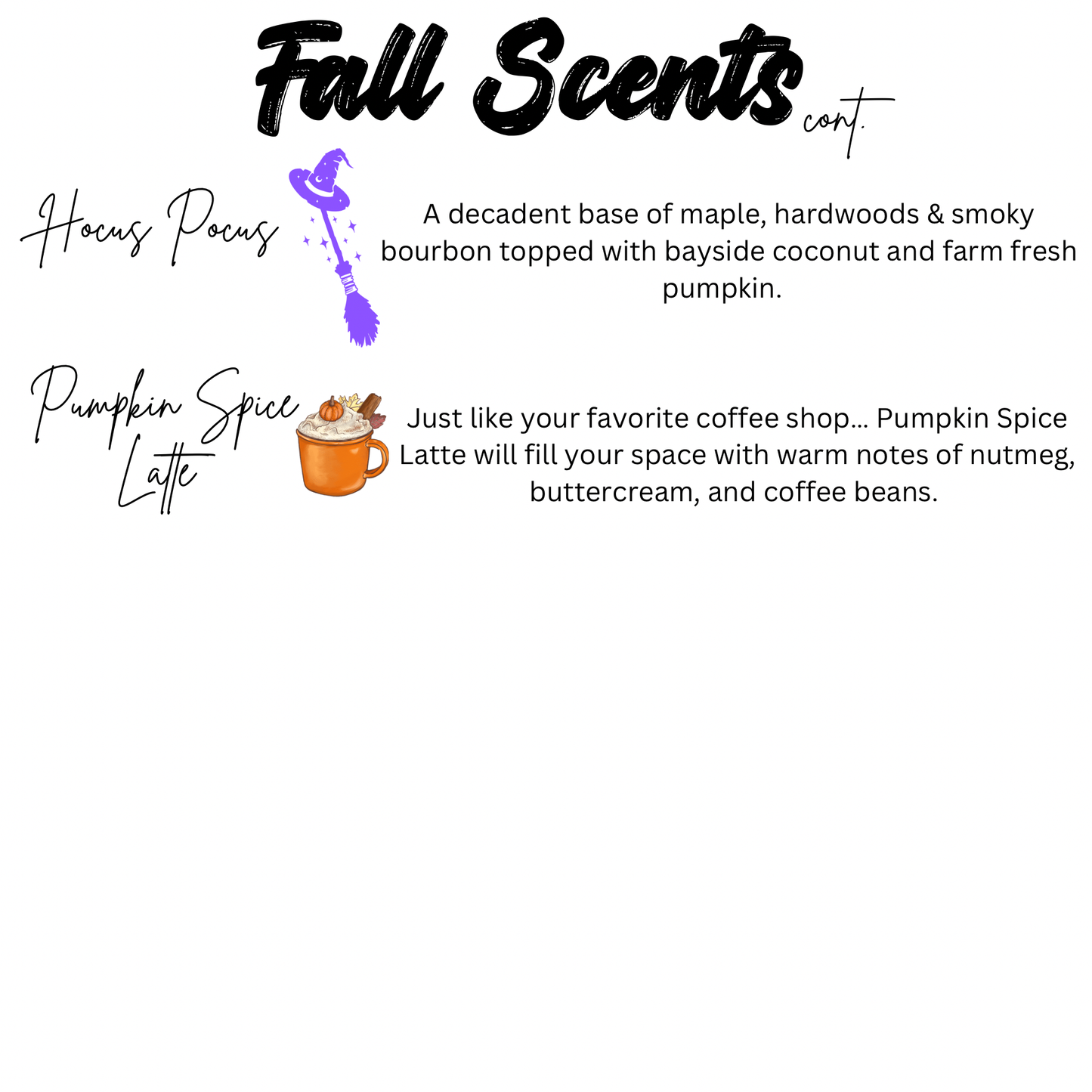 FALL Scent Wax Melt Crumbles
