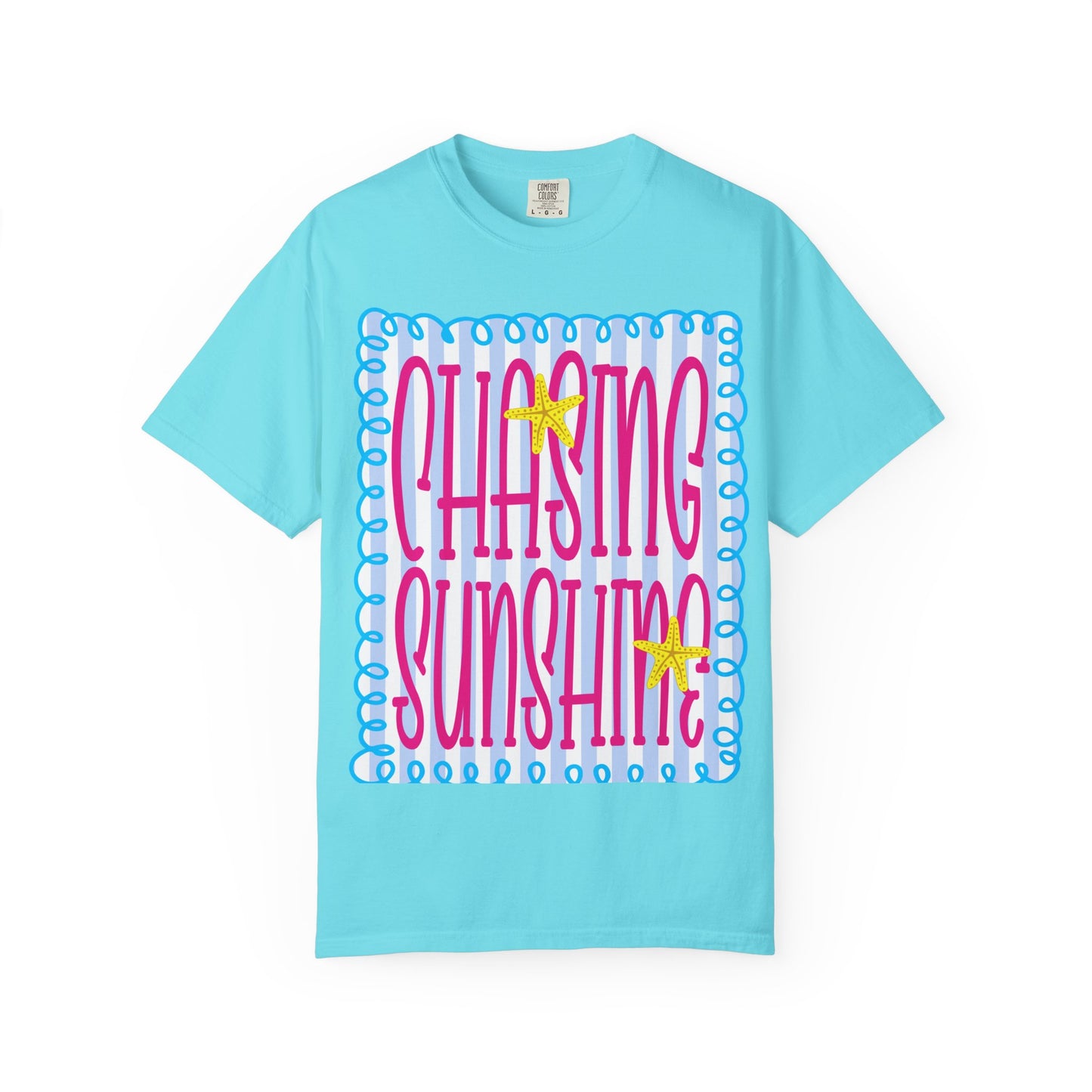 Chasing Sunshine T-Shirt — Bright Retro Graphic Tee
