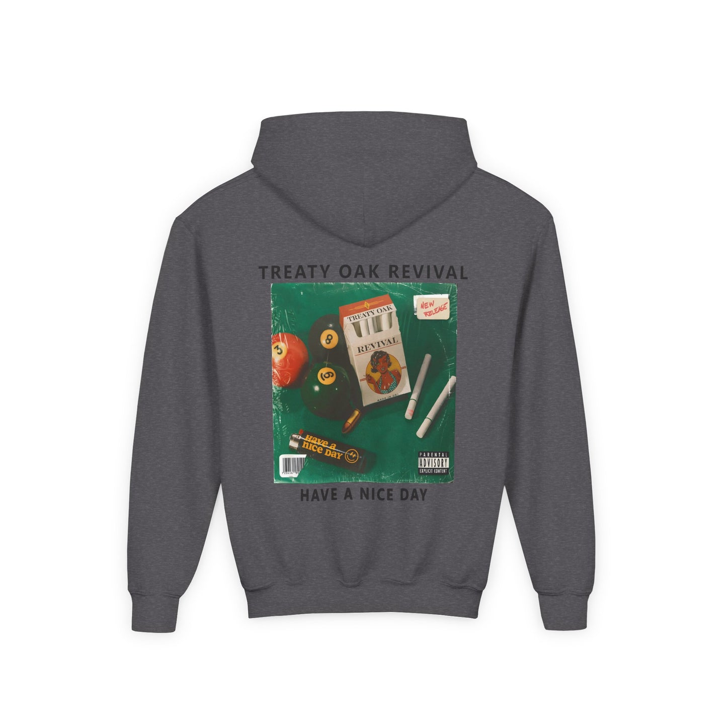 Youth Hoodie — Treaty Oak Revival “Have A Nice Day” Album Art Pullover