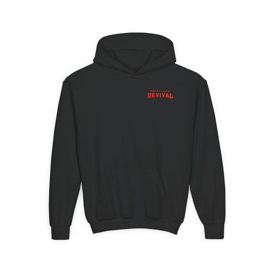 Youth Hoodie - 'Revival' Retro Casino & Roadtrip Graphic Pullover