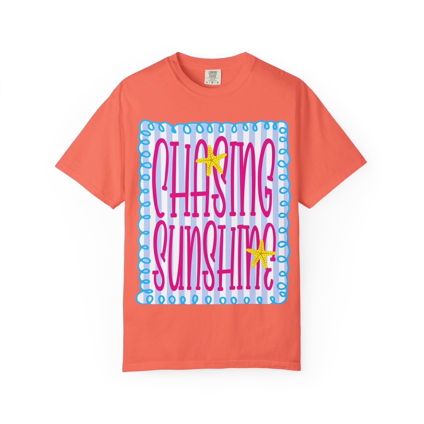 Chasing Sunshine T-Shirt — Bright Retro Graphic Tee