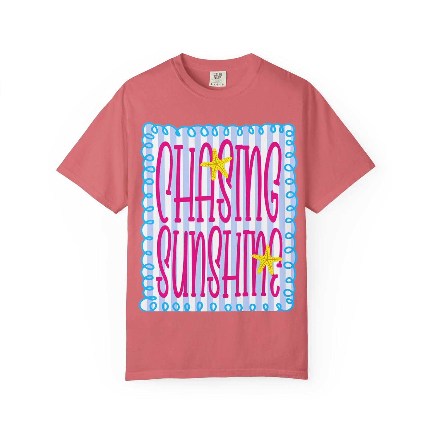 Chasing Sunshine T-Shirt — Bright Retro Graphic Tee