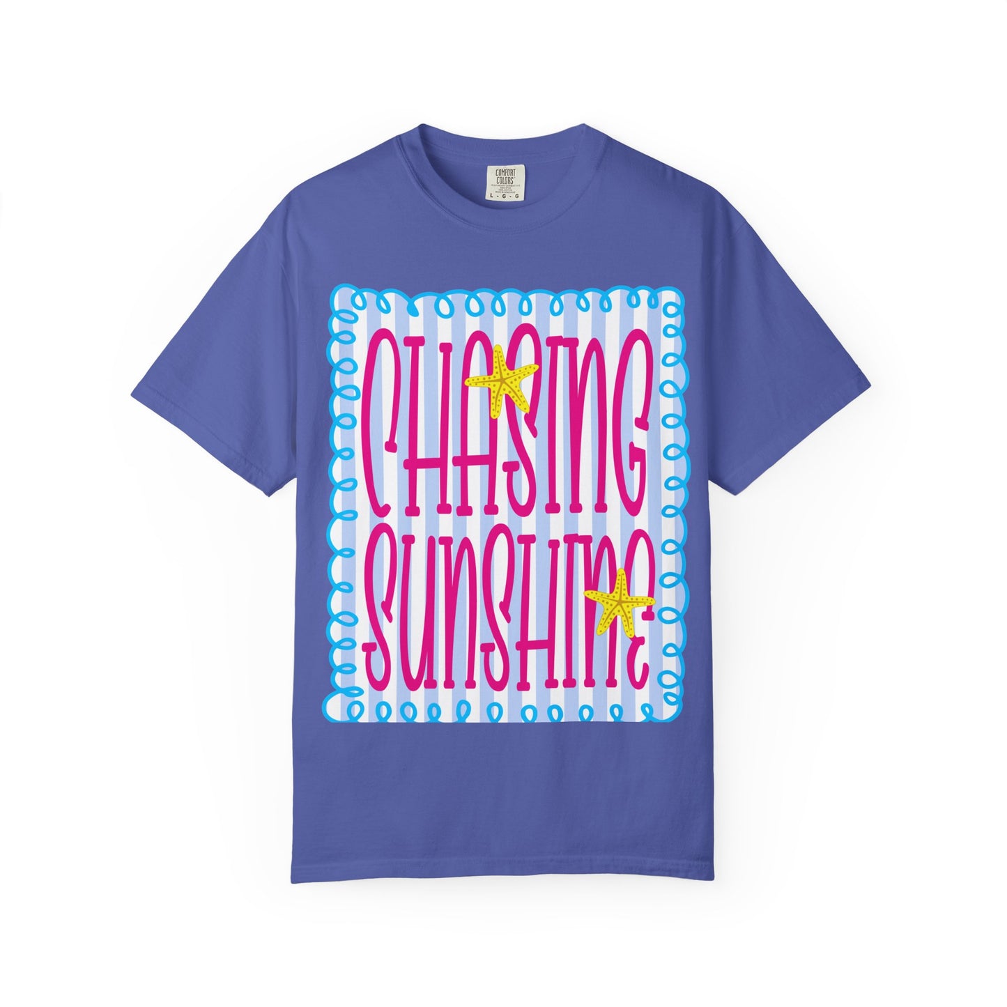 Chasing Sunshine T-Shirt — Bright Retro Graphic Tee