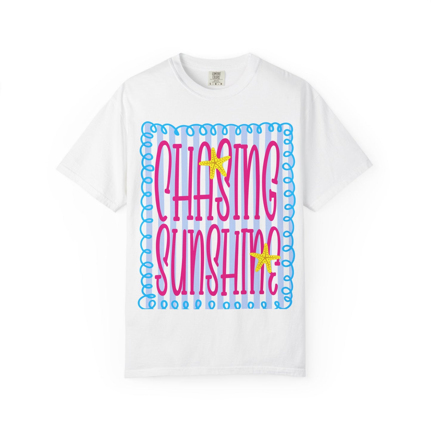 Chasing Sunshine T-Shirt — Bright Retro Graphic Tee