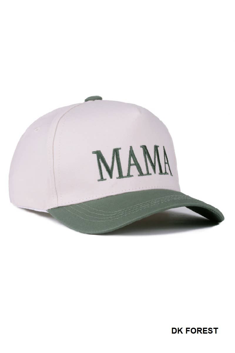 `.Two Tone Canvas Baseball Cap