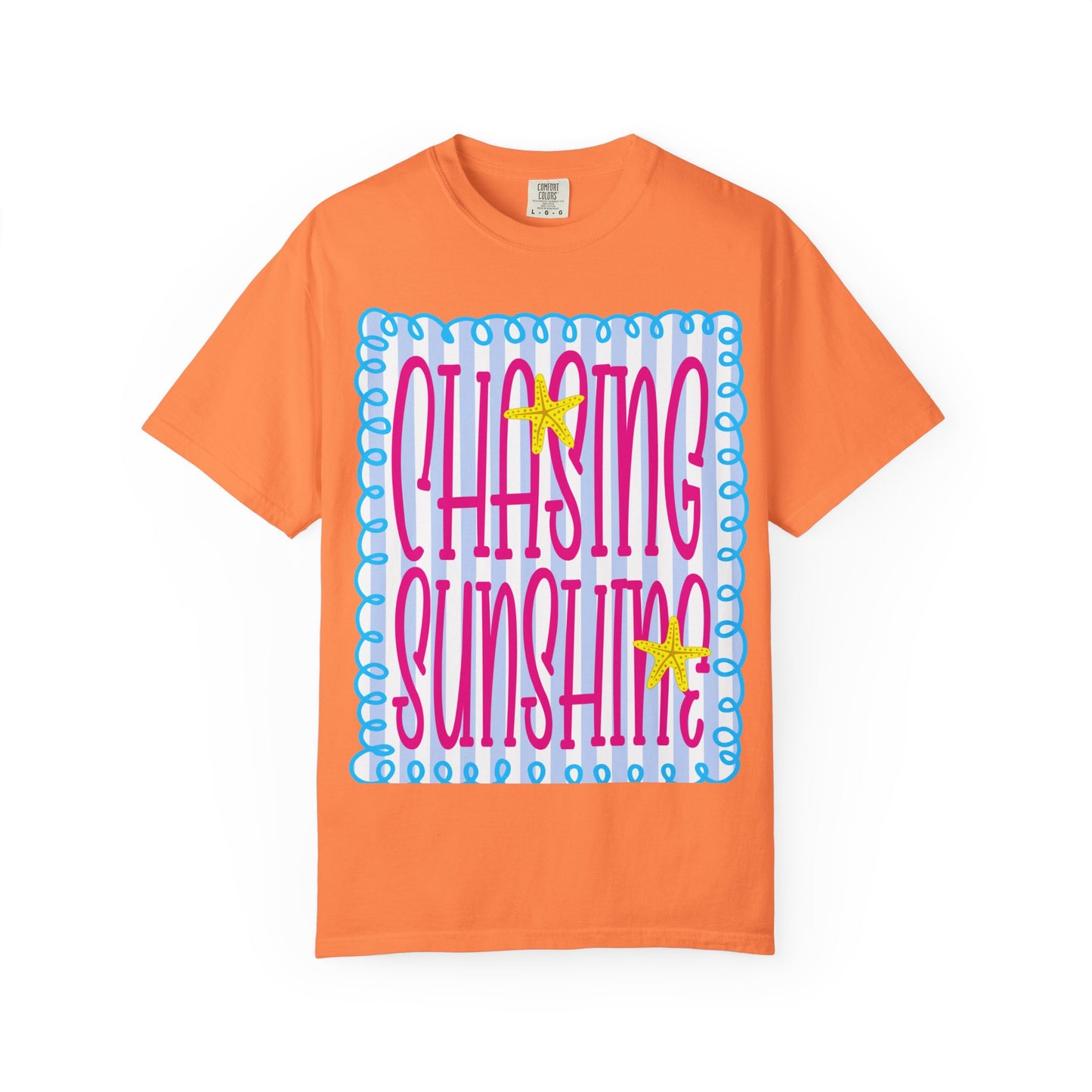 Chasing Sunshine T-Shirt — Bright Retro Graphic Tee
