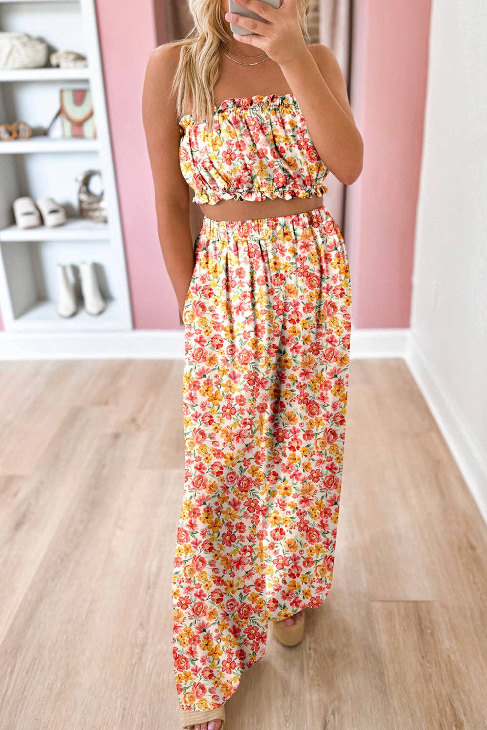 Sweet Blossom Pant Set