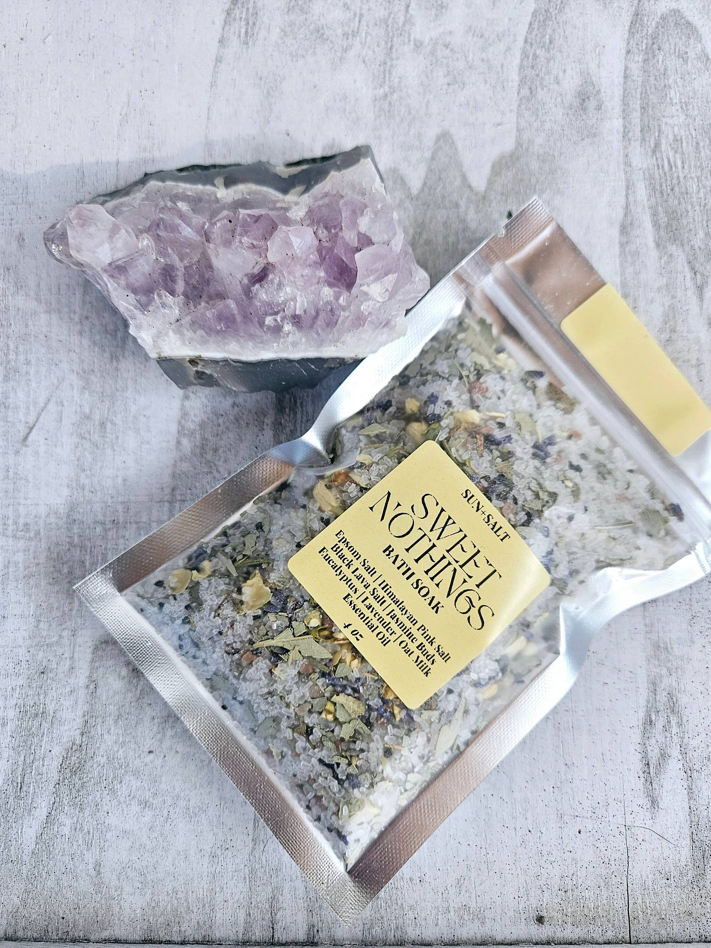 Sweet Nothings Bath Soak - Bath Salt - Single Use