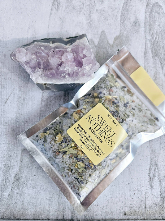 Sweet Nothings Bath Soak - Bath Salt - Single Use
