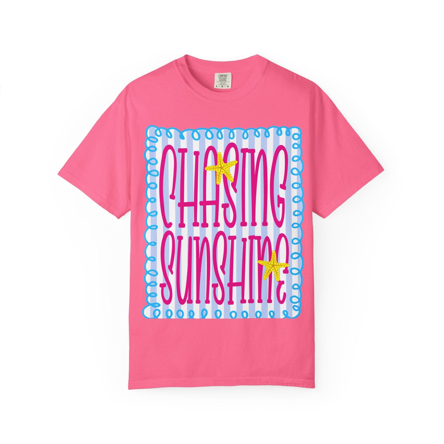 Chasing Sunshine T-Shirt — Bright Retro Graphic Tee