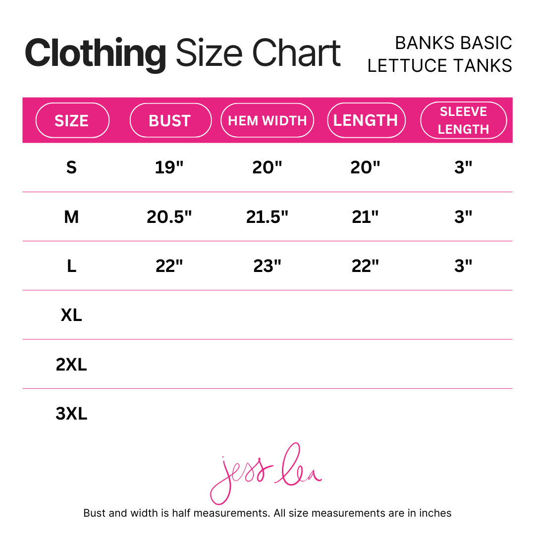 Banks Basic Lettuce Tank- Royal Blue