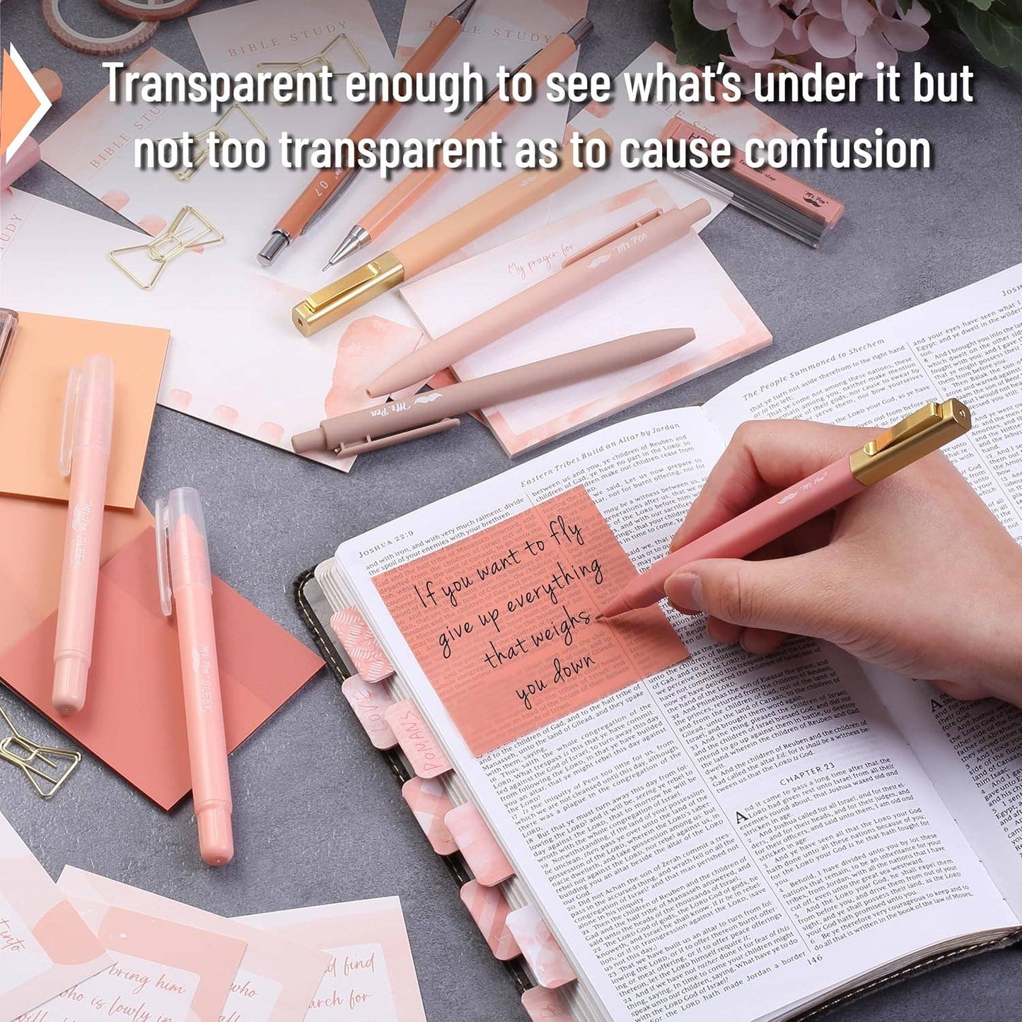Sunset Blush Mr. Pen Bible Journaling Kit for Women