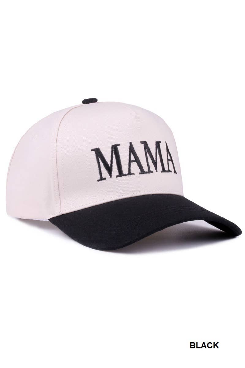 `.Two Tone Canvas Baseball Cap