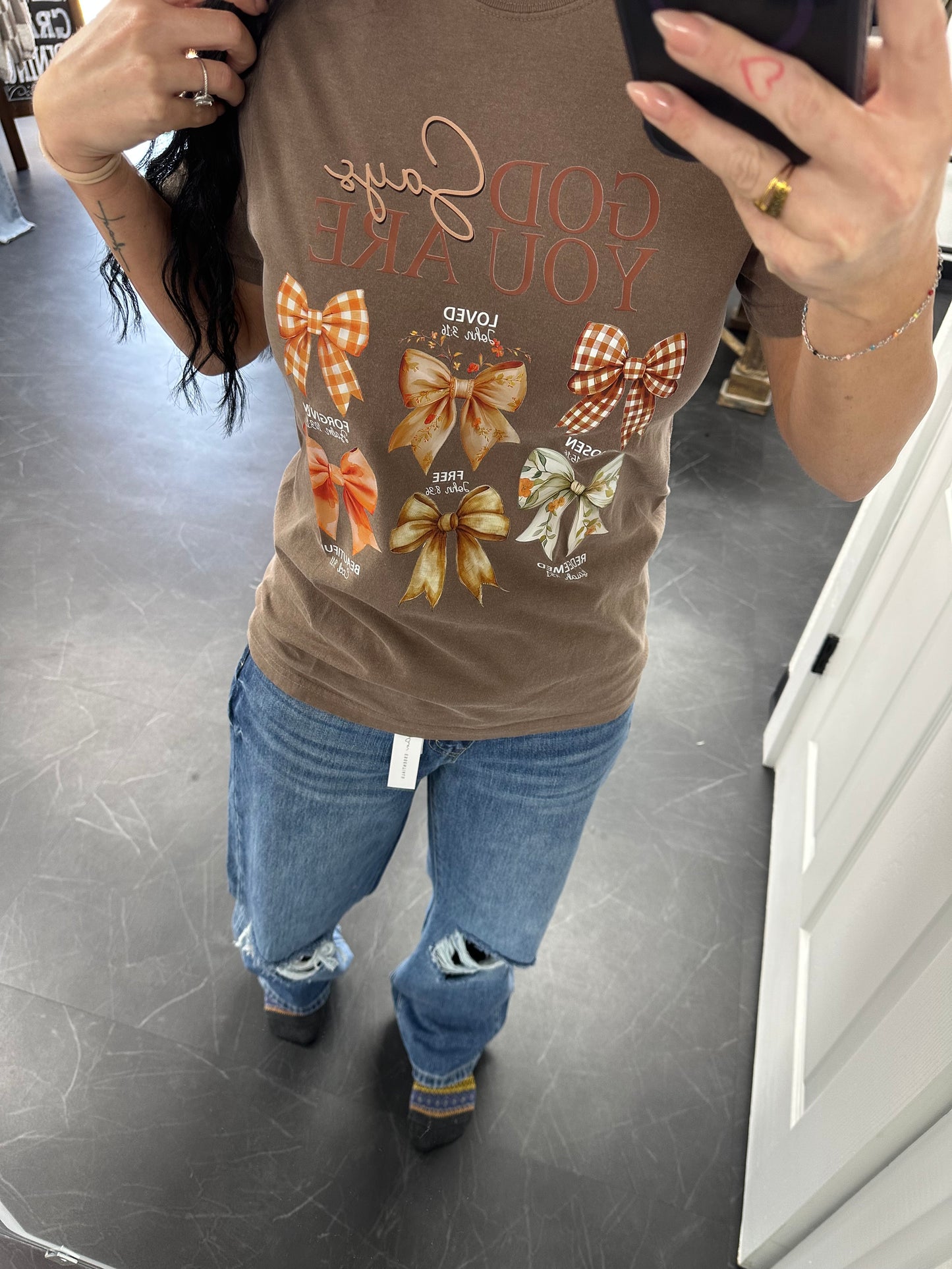 God Says Fall Comfort Colors Graphic Tee