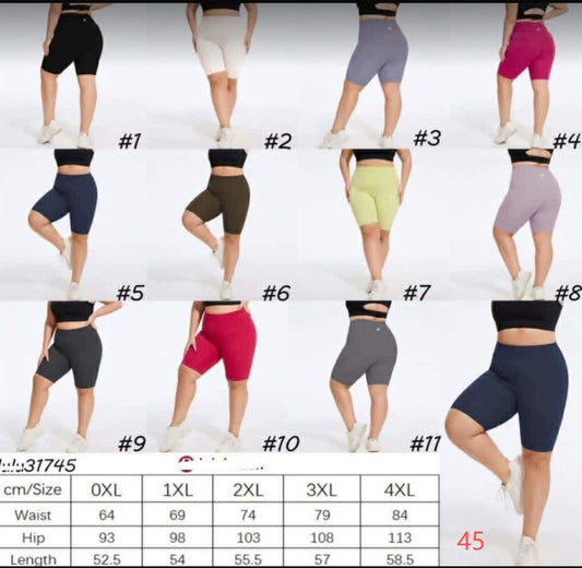 Curve Control Biker Shorts