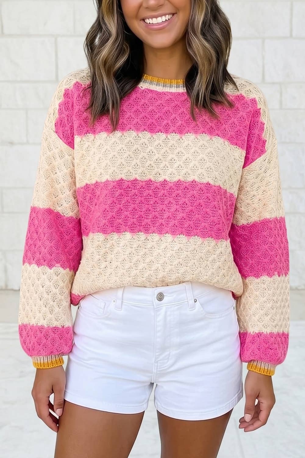 Pink Champagne Sweater
