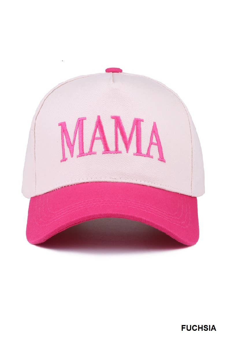 `.Two Tone Canvas Baseball Cap