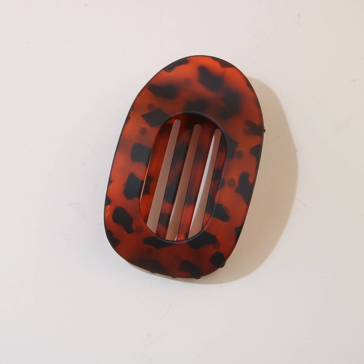 Oval Flat Hair Clip for Women, Strong Grip Clamp_CWAHA07281
