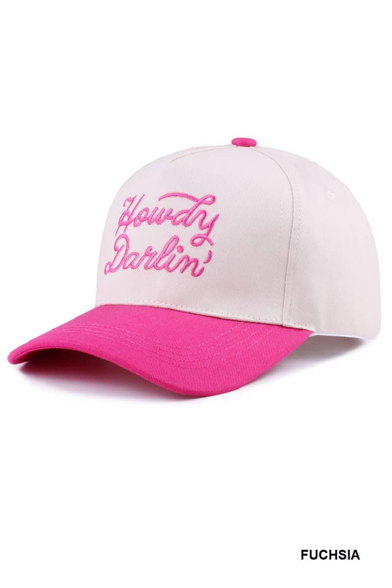 `.Two Tone Canvas Baseball Cap