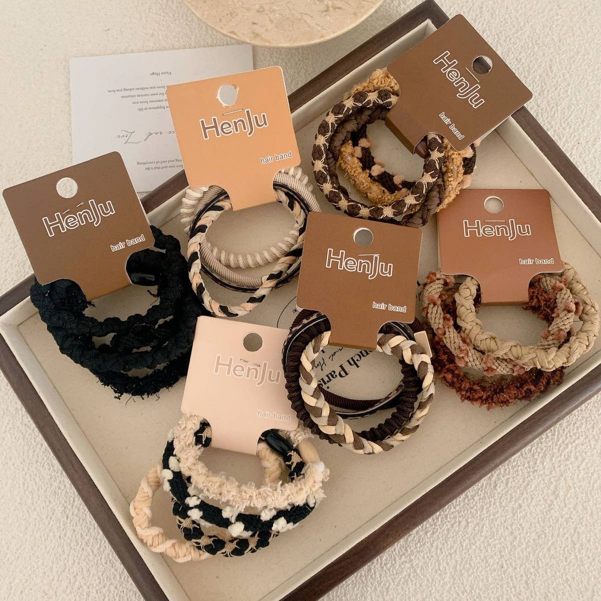 SOFT, ELASTIC AND SIMPLE HAIR TIES_CWAHA07129