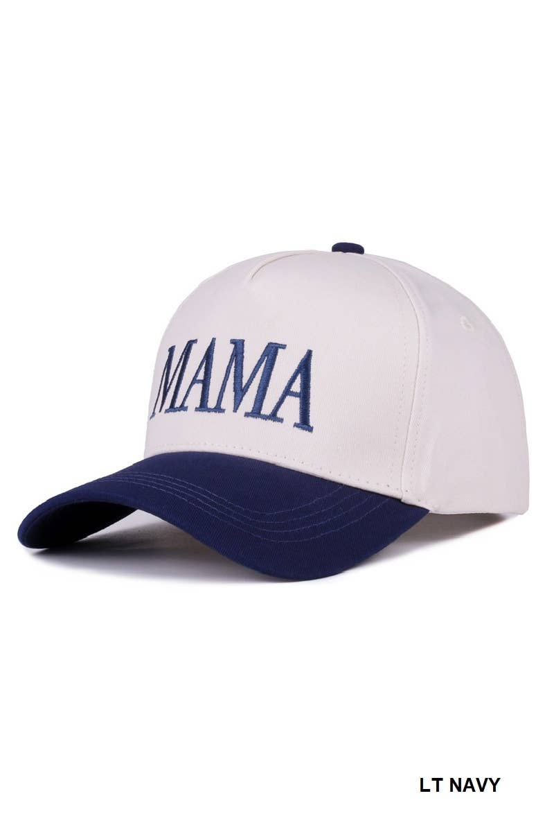 `.Two Tone Canvas Baseball Cap